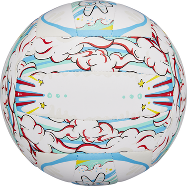 Športový doplnok Wilson Tennis Graffiti Peace Volleyball Training Official Size and Weight Rôznofarebný | wv4008302xbof-wv4008302xbof, 5