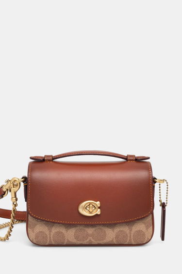 Taška cez rameno Coach Cassie Shoulder Bag Hnedá | CW566, 0