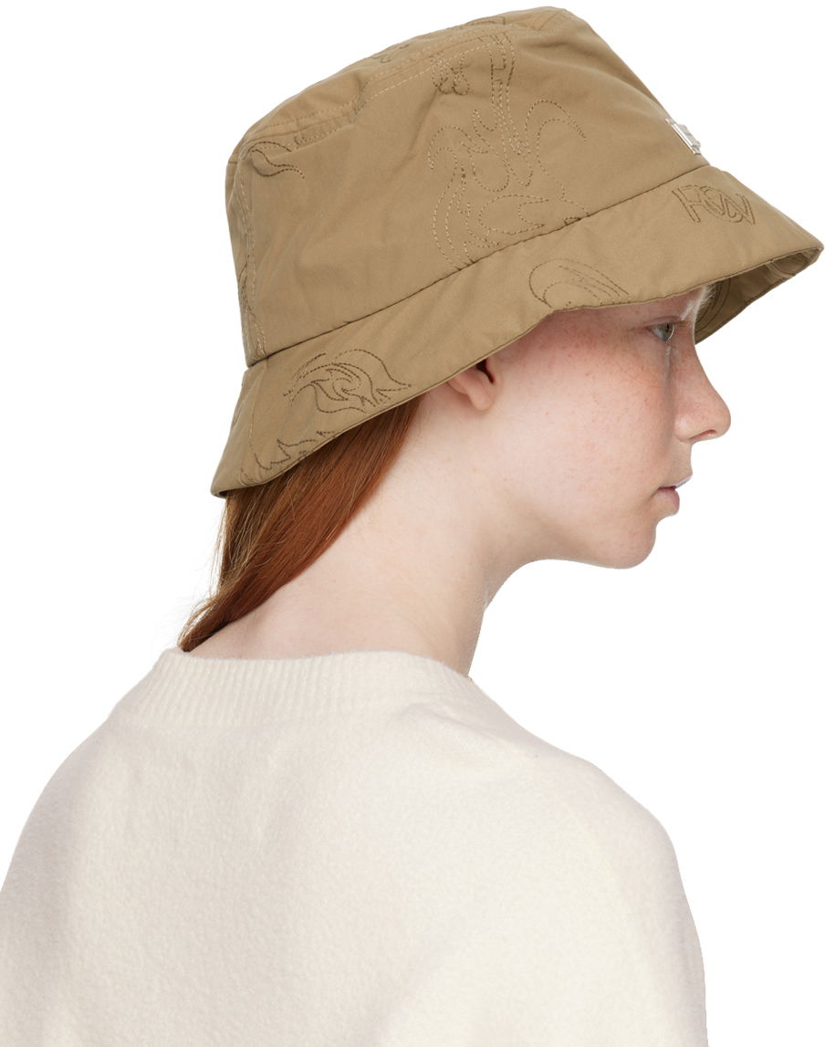 Feng Chen Wang Quilted Bucket Hat