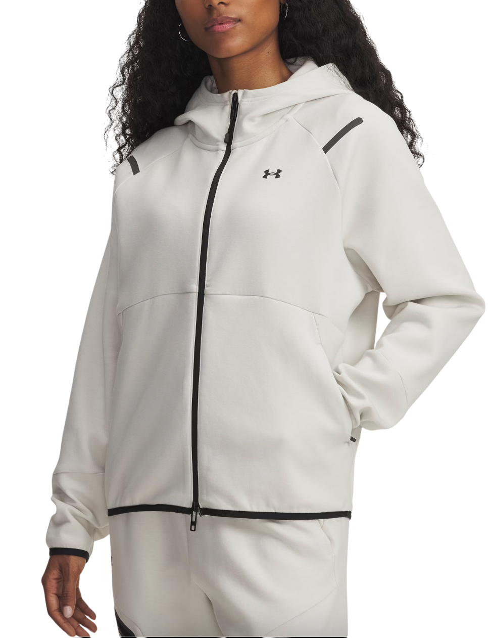 Bunda Under Armour Under Armour Unstoppable Fleece Hooded Jacket Biela | 1379842-110, 0