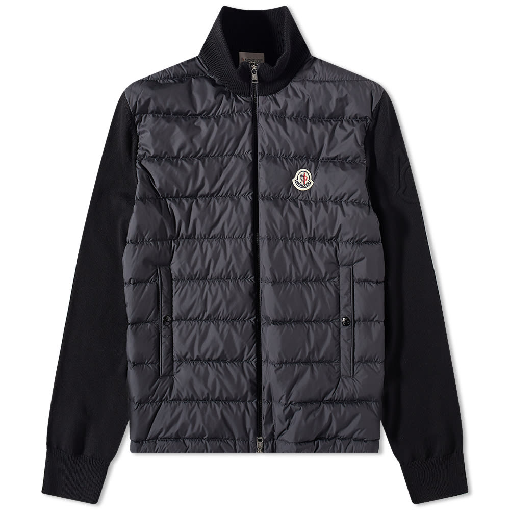 Bunda Moncler Hooded Down Knit Jacket Čierna | 9B000-07-M1115-999, 0