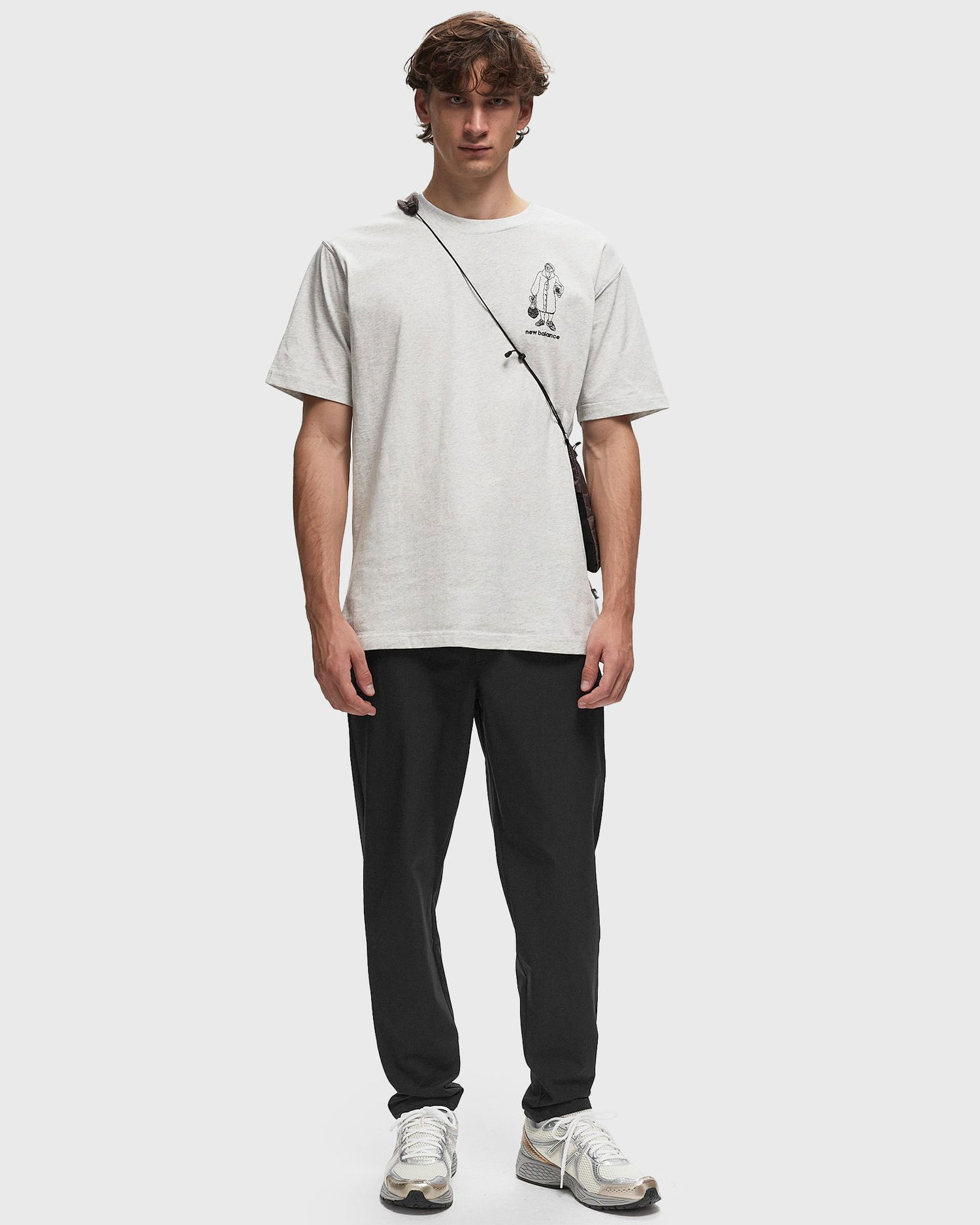 Nohavice New Balance Ripstop Standard Tapered Pants Čierna | MP43551-BK, 1