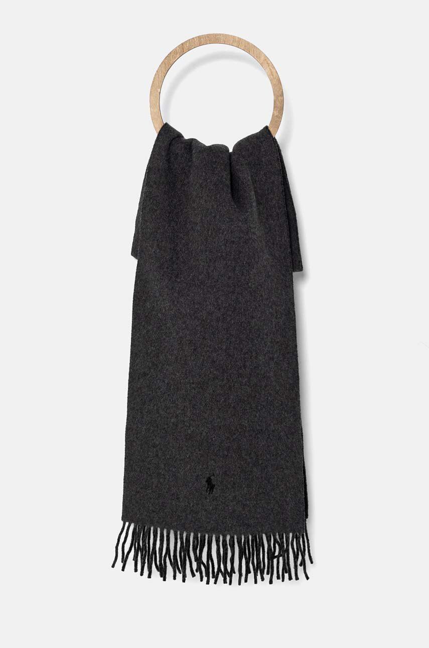 Wool Scarf With Tassels