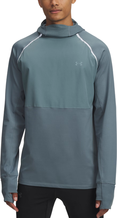 Mikina Under Armour Velociti Pro CW Balaclava Hoodie Tyrkysová | 6005969-587, 0