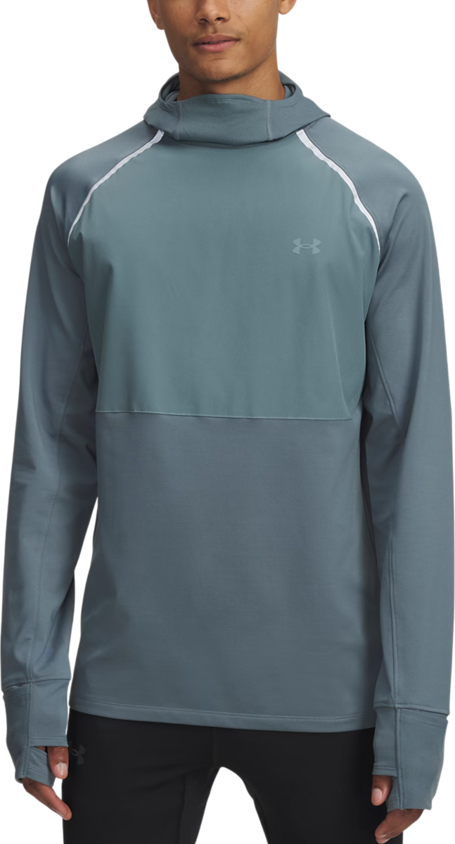 Mikina Under Armour Velociti Pro CW Balaclava Hoodie Tyrkysová | 6005969-587