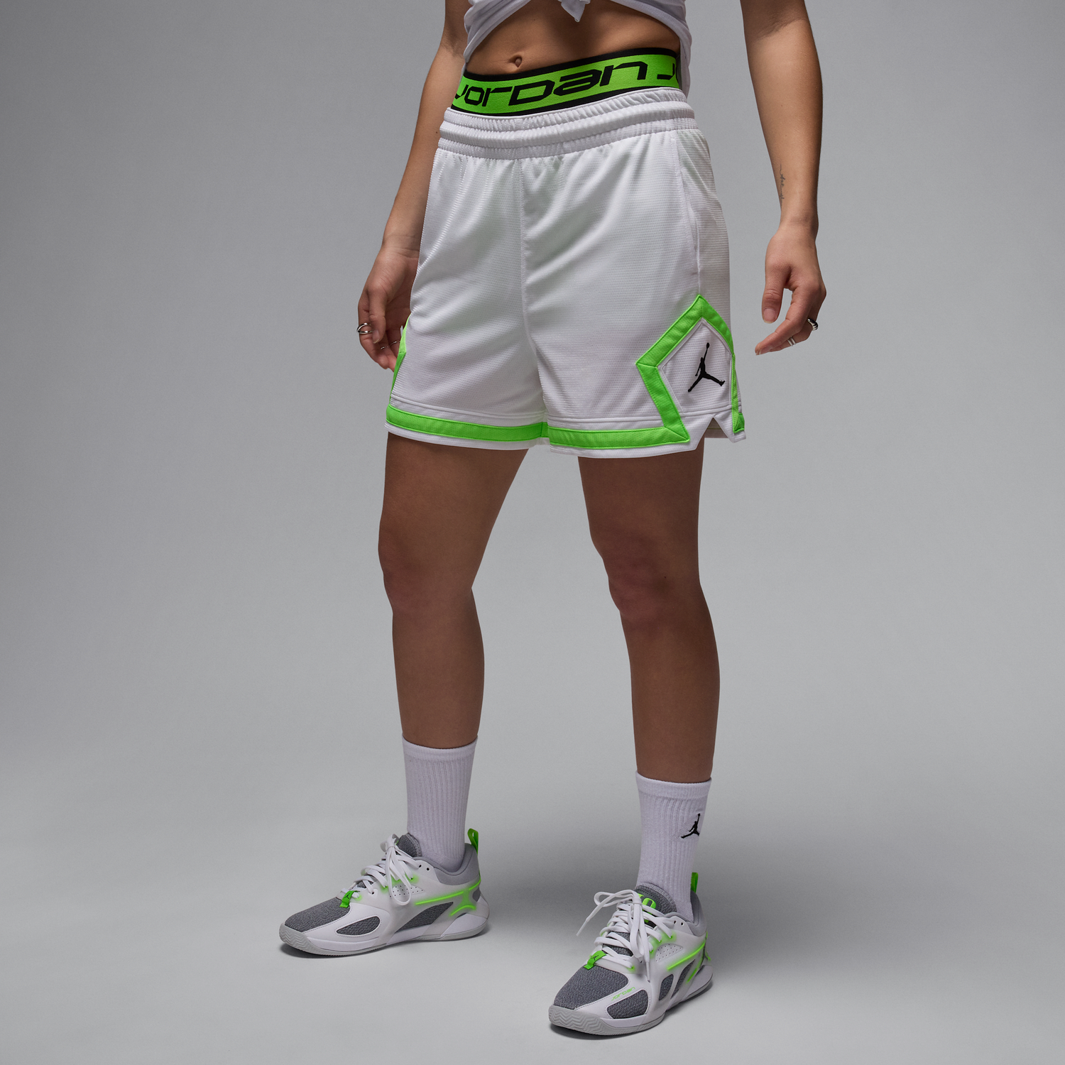 Šortky Jordan Jordan Sport Diamond Shorts Biela | FN5134-102, 0