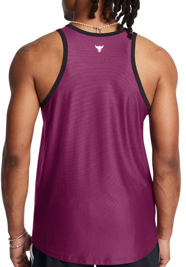 Tielko Under Armour Project Rock Mesh Tank Top Fialová | 1386888-505, 1