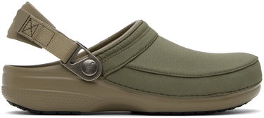 Tenisky a topánky Crocs Museum of Peace & Quiet x Classic Clogs "Khaki & Off-White" Zelené | 209389-260, 0
