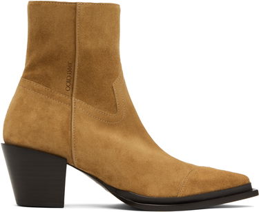 Starostlivosť o obuv Jimmy Choo Jimmy Choo Cece Ankle Boots Hnedá | CECE AB 60 SVV, 0