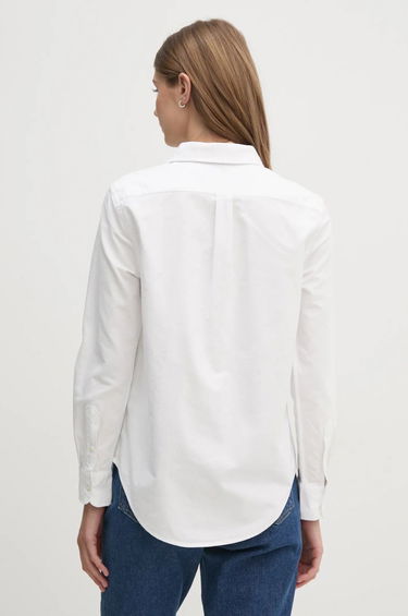 Košeľa Polo by Ralph Lauren Relaxed Fit Oxford Shirt by Polo Ralph Lauren Biela | 211970736, 2