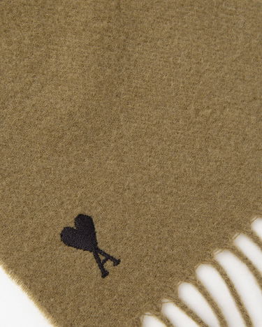 Šál AMI AMI de Coeur Wool Scarf Béžová | USF677.334-298, 1