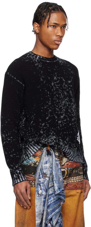 Sveter Acne Studios Patch Sweater Modrá | B60322-, 1