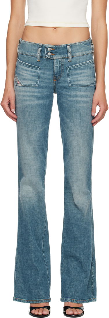 Džínsy Diesel Bootcut D-Hush Jeans Modrá | A13820 09M58, 0