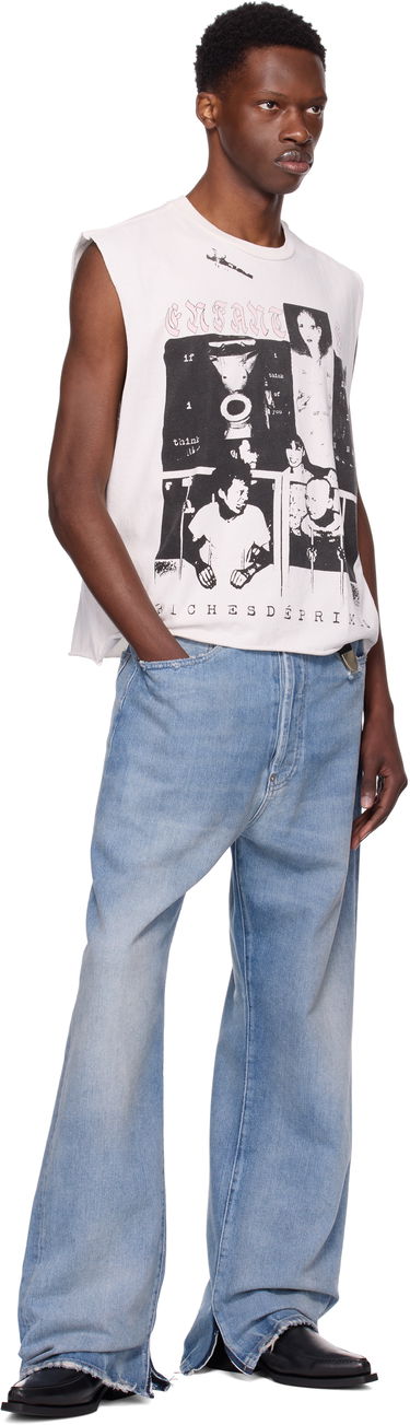 Tričko Enfants Riches Déprimés Enfants Riches Déprimés Endless Blockades Graphic Cut Off T-Shirt Biela | 010-835, 3