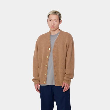 Sveter Carhartt WIP Knit Cardigan Hnedá | I033914_8, 0