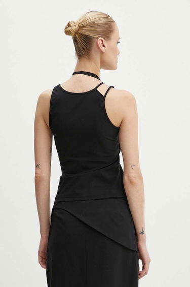 Tielko HELIOT EMIL Asymmetrical Tank Top Čierna | PREAW24.W.09.121, 2