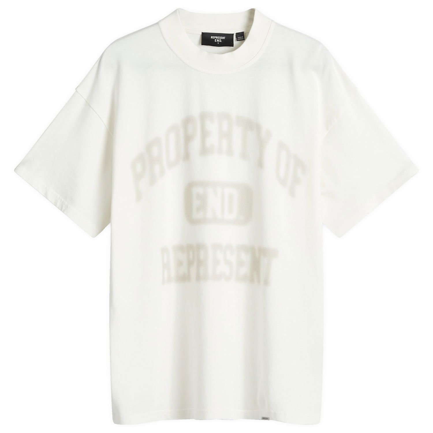 Tričko Represent Clo Property Of T-Shirt Biela | MLM41503-072, 0