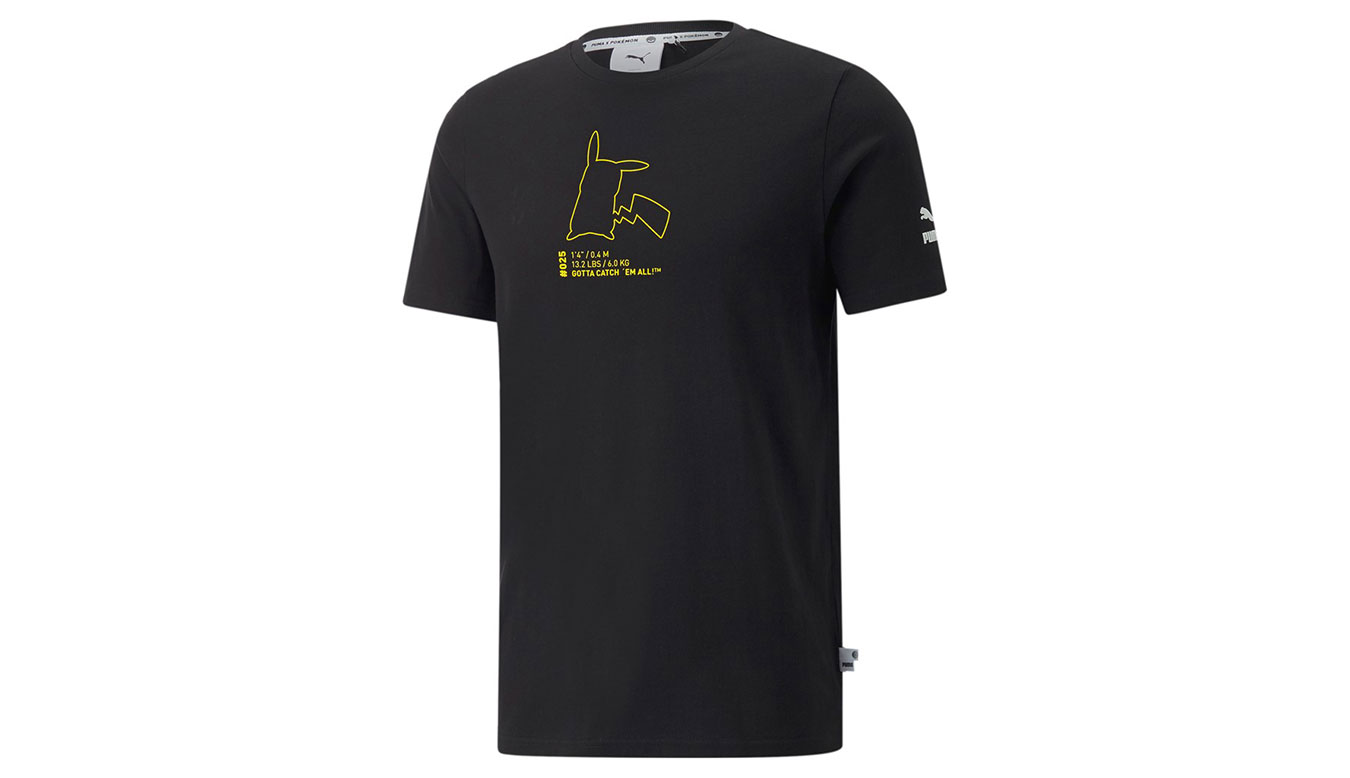 Tričko Puma Pokemon x Tee Čierna | 536547-01, 0