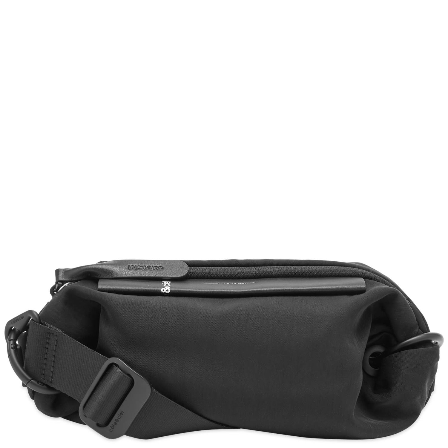Ľadvinka côte&ciel Cote&Ciel Nestos Smooth Cross Body Bag Čierna | 29090-000, 0