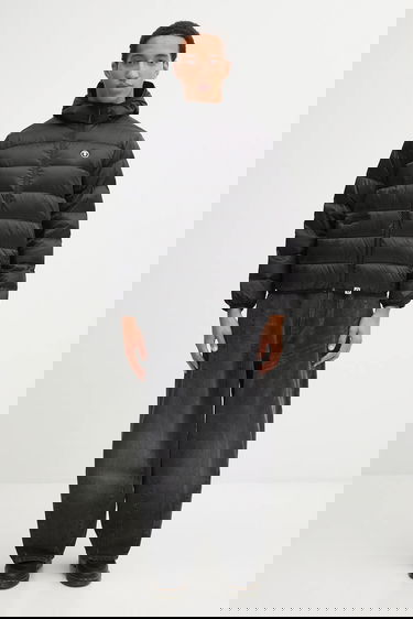 Prešívaná bunda AAPE by A Bathing Ape 29 Now Hooded Puffer Jacket Čierna | AAPDNM7720XXP, 5