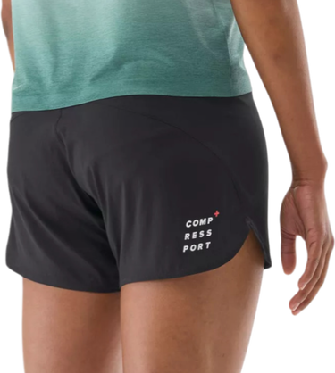 Šortky Compressport Compressport Performance Running Shorts Čierna | ashw4069000, 1