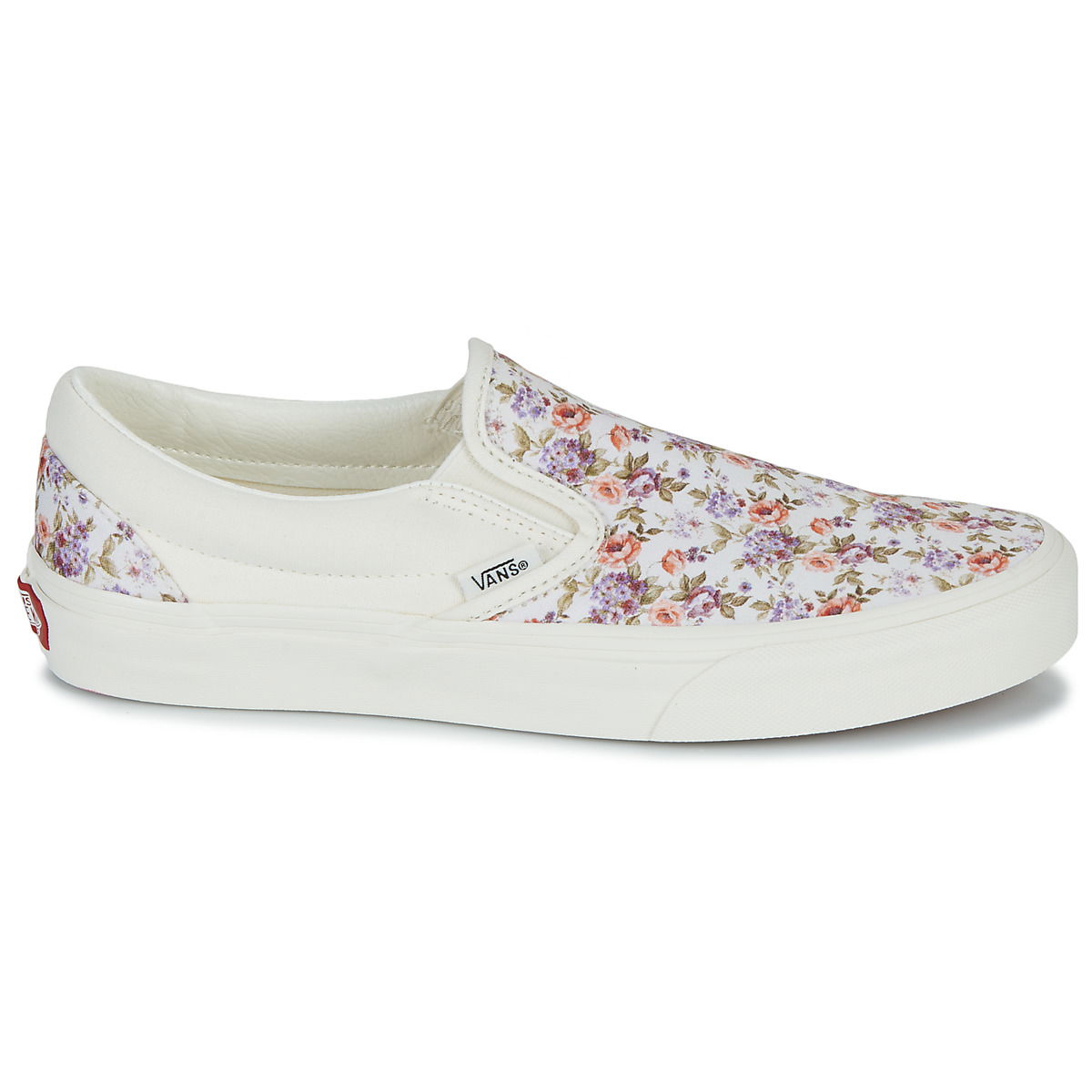 Tenisky a topánky Vans CLASSIC SLIP-ON "Vintage Floral" W Biela | VN0009Q7FS81, 1