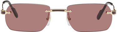 Slnečné okuliare Cartier Cartier 'Première de Cartier' Rectangular Sunglasses Hnedá | CT0498S-002, 0