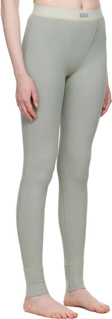 Ponožky SKIMS Rib Leggings Červená | AP-LEG-0039, 4
