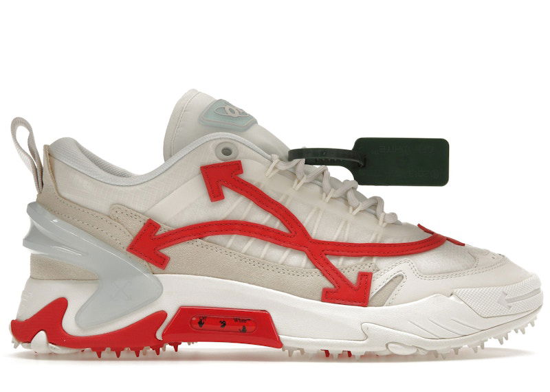 Tenisky a topánky Off-White Odsy-2000 White Red Červená | OMIA190S23FAB0010125