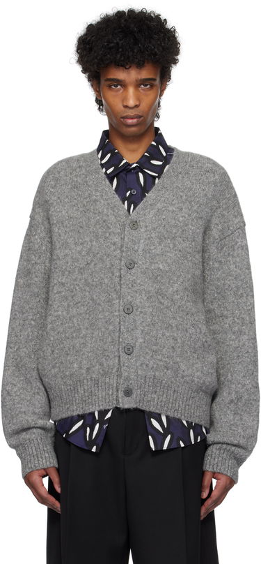 Sveter Jacquemus Jacquemus 'The Jacquemus' Cardigan Šedá | 25E255KN545-2329, 0