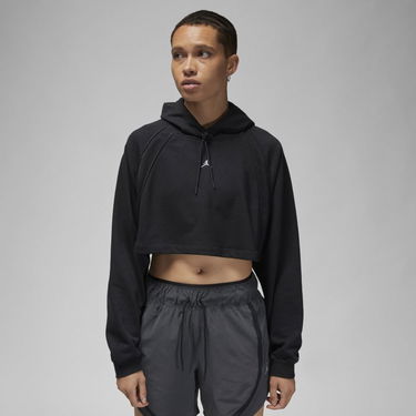 Mikina Jordan Sport Cropped Sweatshirt Čierna | DQ4390-010, 0
