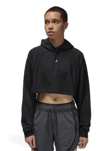 Mikina Jordan Sport Cropped Sweatshirt Čierna | DQ4390-010