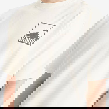 Tričko Rhude Rhude Chevron T-Shirt, Size Large Biela | RHPS25TT020120241, 5