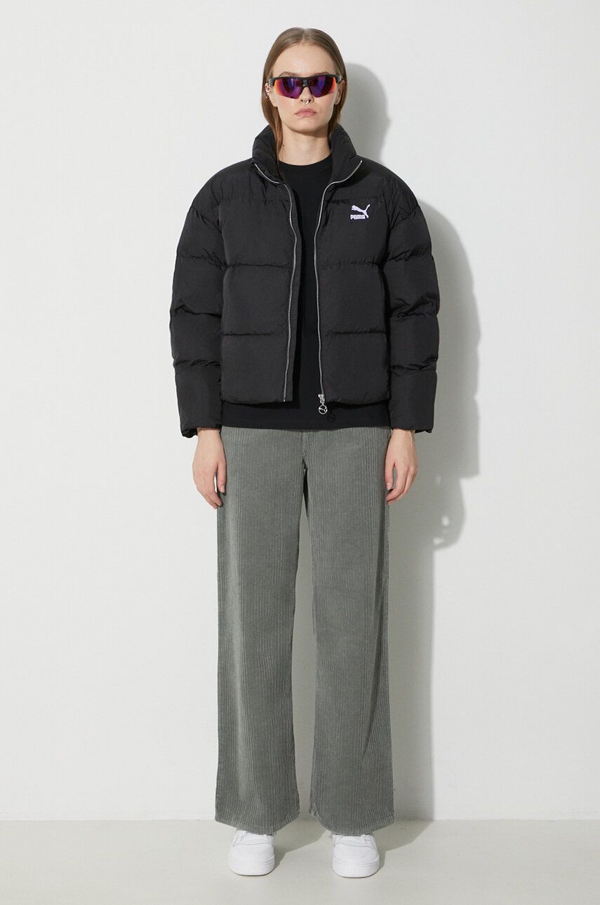 Prešívaná bunda Puma Winter Puffer Jacket Čierna | 621693, 1