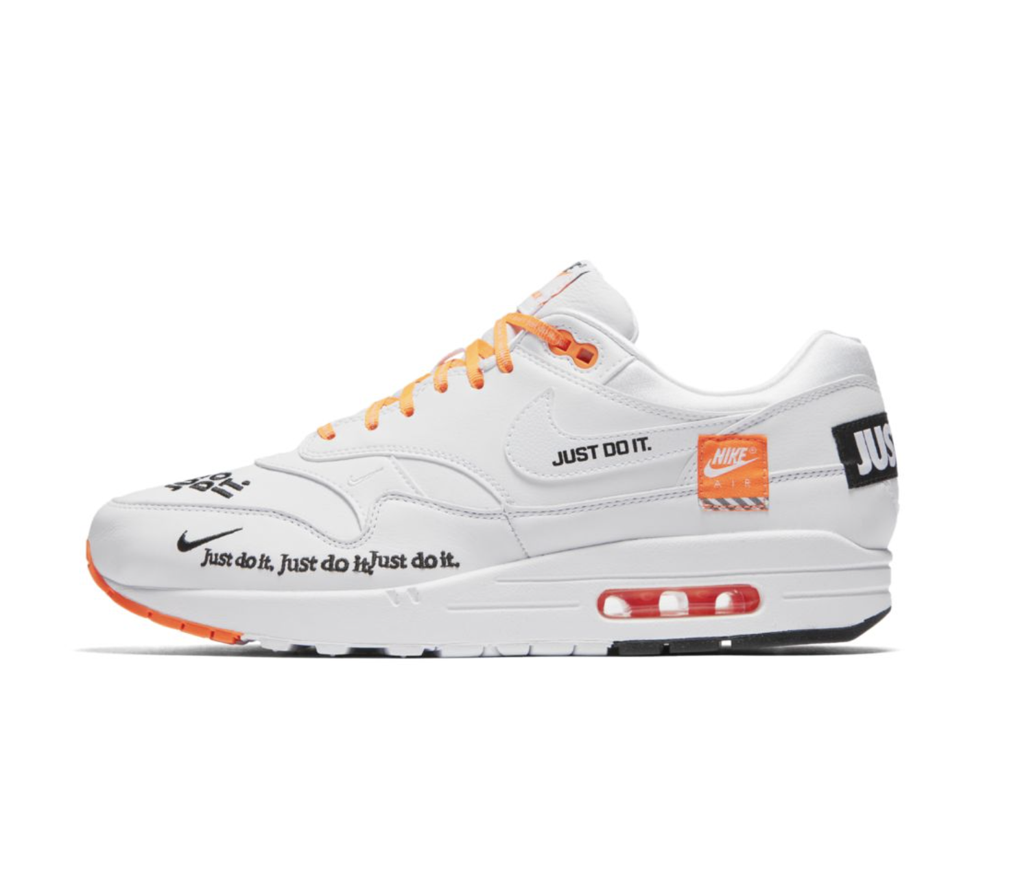 Tenisky a topánky Nike Air Max 1 "Just Do It Pack - White" Biela | AO1021-100, 0