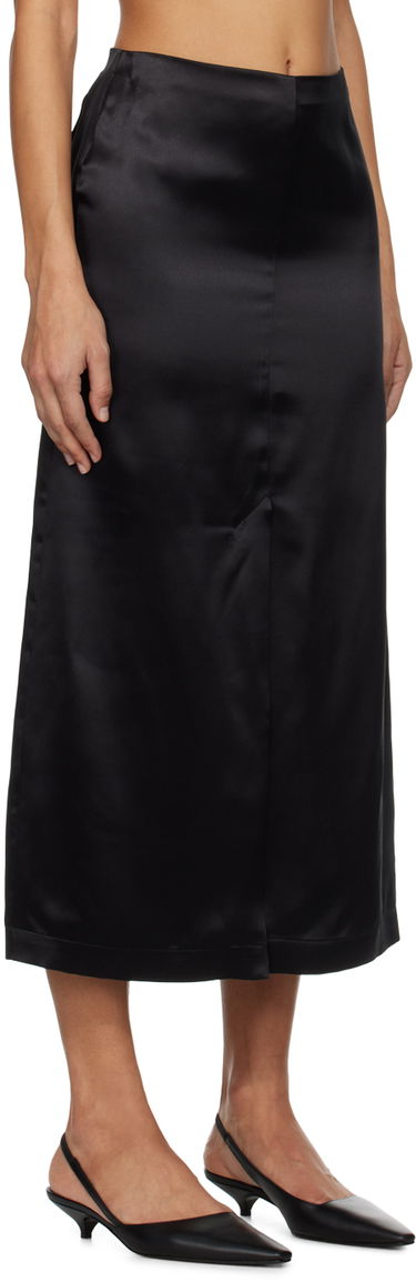Sukňa Loulou de Saison Loulou de Saison Lys Midi Skirt Čierna | LYS, 1