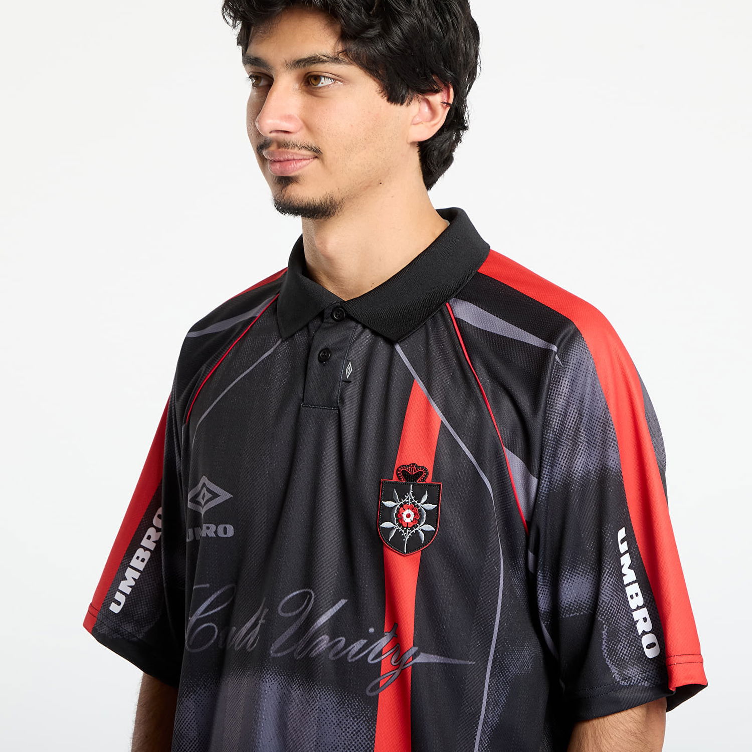 Polo tričko Umbro Cult Unity Jersey Polo L Rôznofarebný | UBMW0402FA251 BLK0042, 1