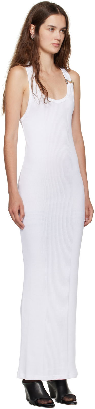 Šaty Jean Paul Gaultier Jean Paul Gaultier 'The Piercing' Maxi Dress Biela | 25/03-W-DR067-J014-01, 1