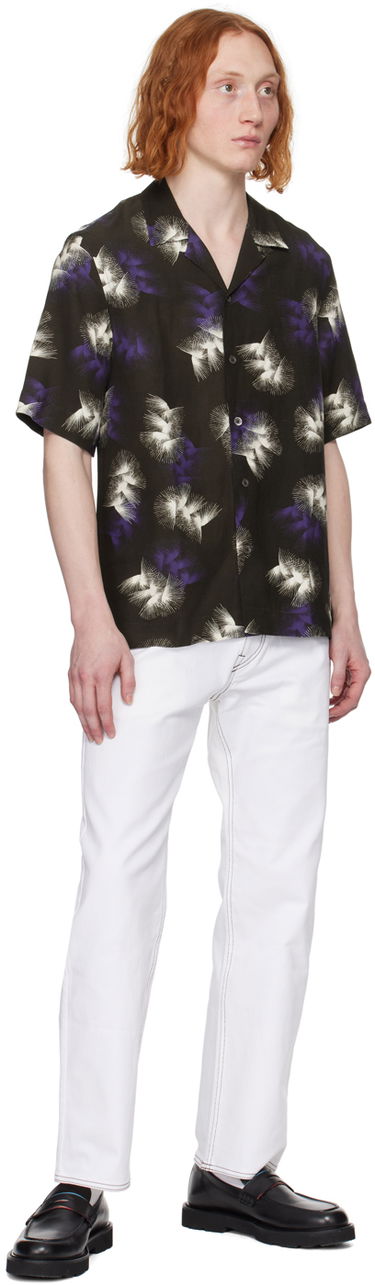 Košeľa Paul Smith Paul Smith Abstract Print Shirt Čierna | M1R-905U-M02229-79, 3