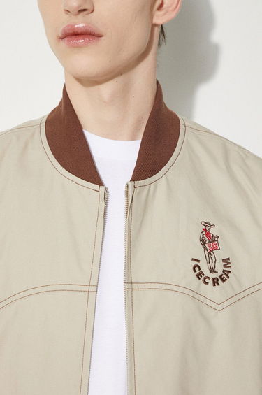 Bomber bunda BBC IceCream ICECREAM Western Bomber Jacket Béžová | IC24202, 5