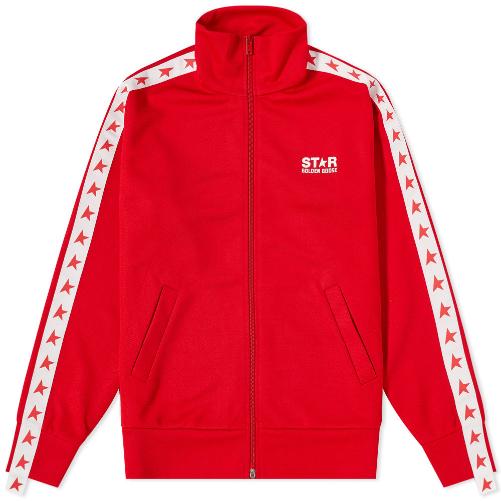 Bunda Golden Goose Golden Goose Star Zip Track Jacket Červená | GWP00875-P000520-40380, 0