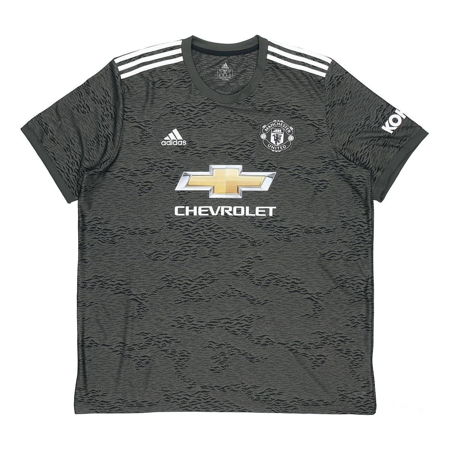 Dres adidas Originals Manchester United 20/21 Away Fan Edition Short Sleeve Soccer Jersey Zelené | EE2378, 0