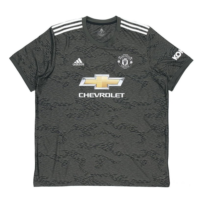 Dres adidas Originals Manchester United 20/21 Away Fan Edition Short Sleeve Soccer Jersey Zelené | EE2378