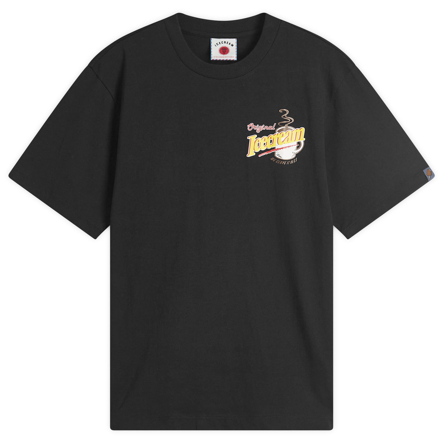 Tričko BBC IceCream ICECREAM Diner Coffee Graphic Tee, Size Large Čierna | IC25251-BLK, 0