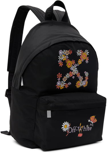 Batoh Off-White Off-White Funny Flowers Backpack Čierna | OGNB001S24FAB0011084, 1