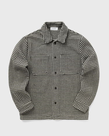 Košeľa Les Deux Houndstooth Overshirt Longsleeves Šedá | LDM640101-817100, 0