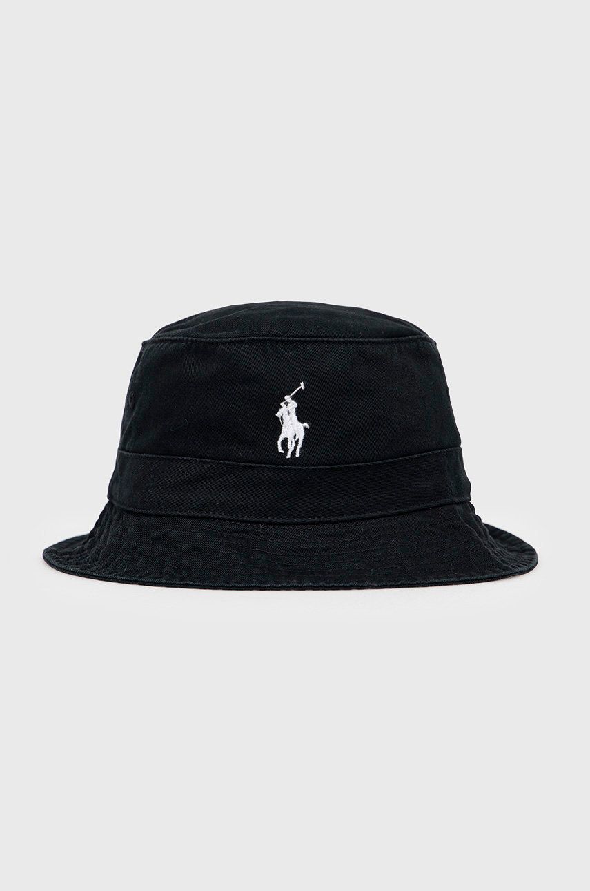 Klobúk Polo by Ralph Lauren Black Bucket Hat Čierna | 710798567006, 0