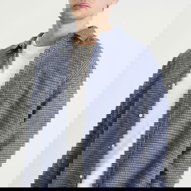 Košeľa Palmes Cotton Mouline Shirt Modrá | P30-0037-677, 5