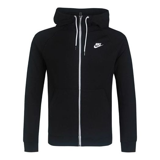 Mikina Nike Modern Fleece Cardigan Logo Hoodie Čierna | CU4456-010