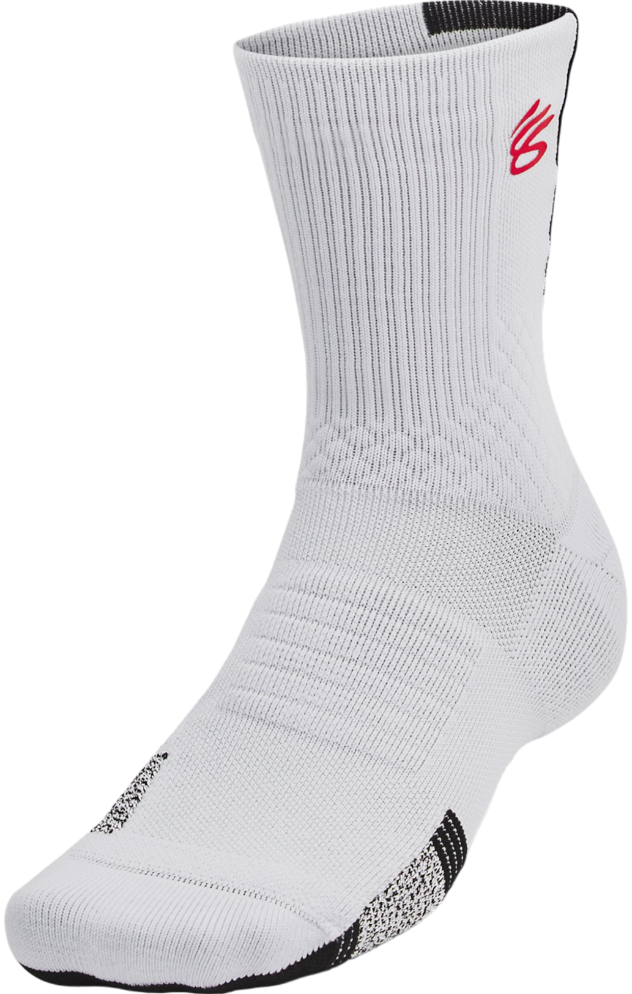 Ponožky Under Armour ArmourDry Playmaker Mid-Crew Socks Biela | 1376231-015, 1
